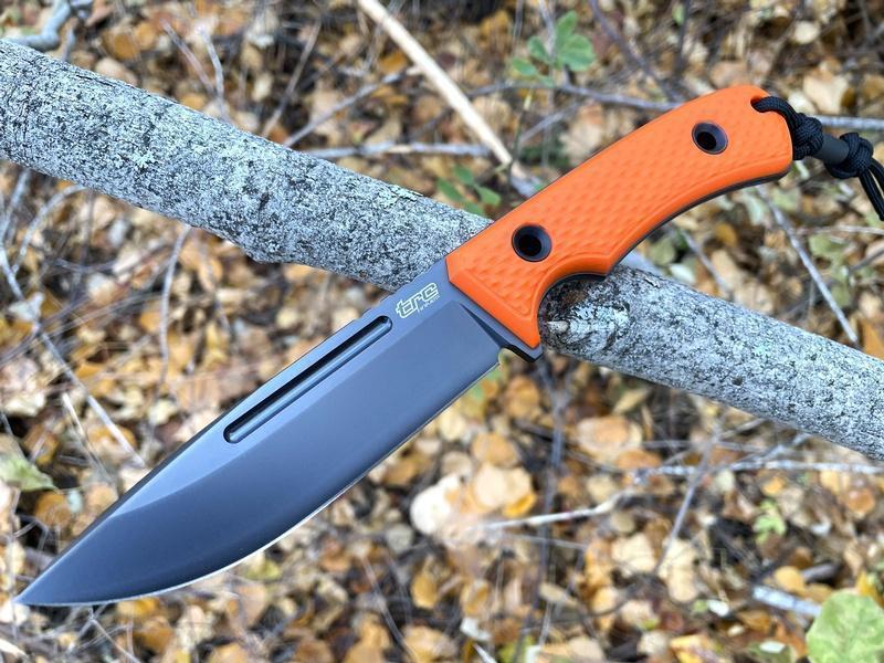 TRC South Pole Special V4E Steel Orange G10 with DLC #97