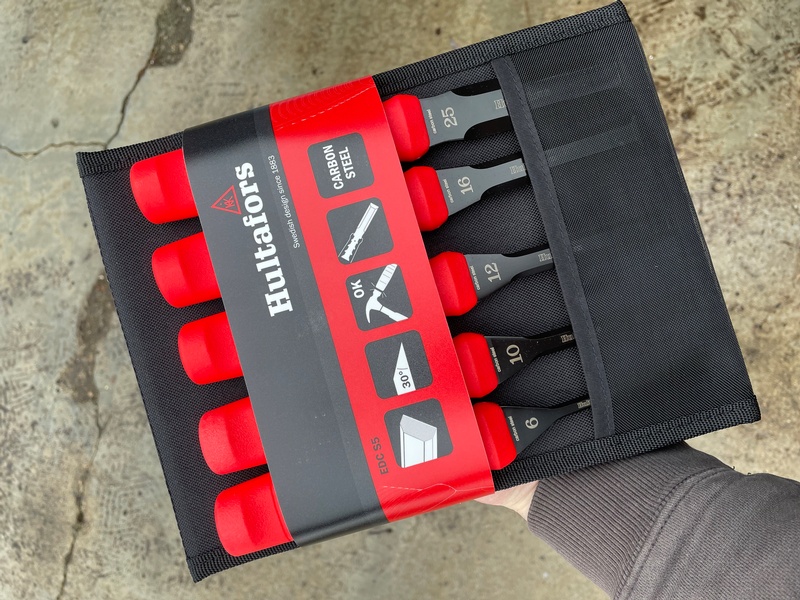 Hultafors 5 Piece Chisel Set