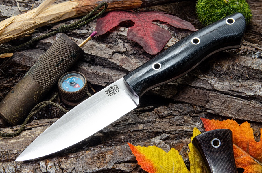 Barkriver Mini Aurora 3V Black canvas Hollow Pins