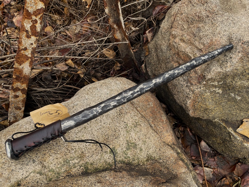 Cosmo Fire Poker & Blow Pipe Peened photo