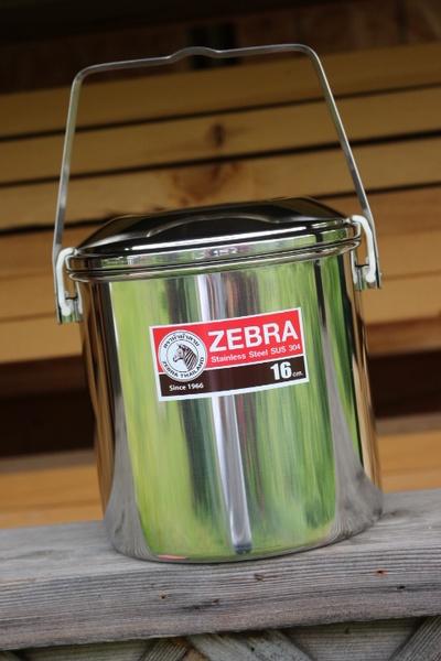Wholesale ZEBRA 16CM Pot case of x12