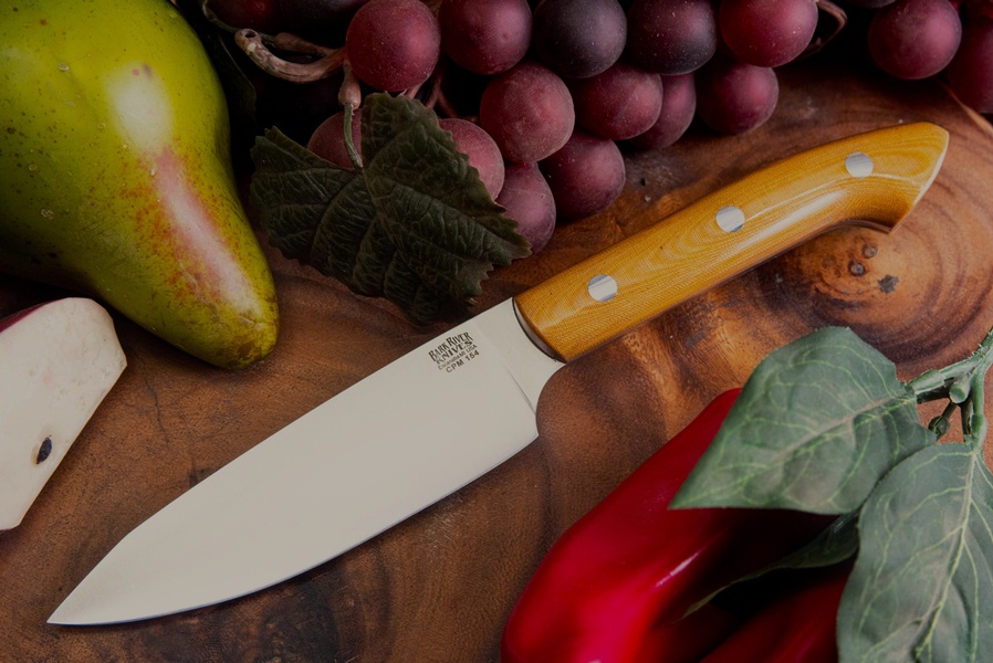 Barkriver Knives Petty Z CPM 154 Vintage Linen
