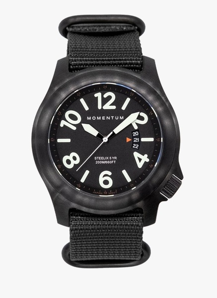 Momentum Steelix Black-Ion 44mm (Black Nato Strap) photo