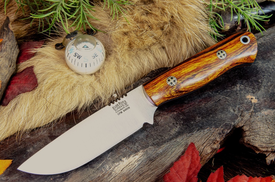 Barkriver Bravo Necker 2 S45VN Desert Ironwood Black Liner Mosaics #1