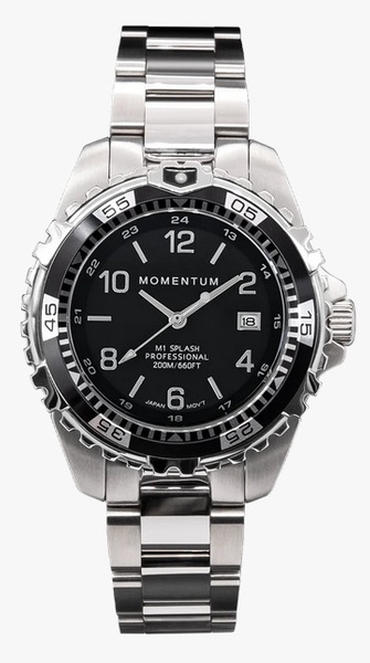 Momentum Splash 38mm Black Stainless Bracelet photo