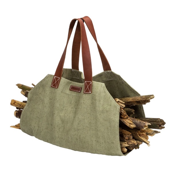 BPS Canvas Log Carrier 