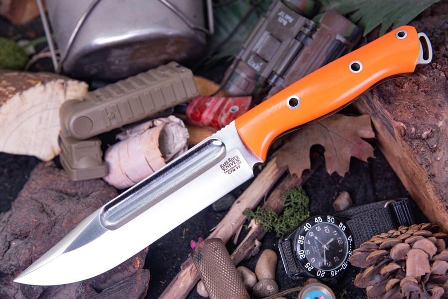 Barkriver Squad leader 2 3V Orange G10 Hollow Pins photo