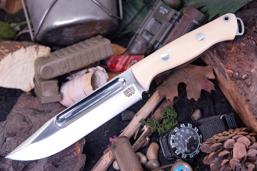 Barkriver Squad leader 2 3V Antique Bone Linen Black liner photo