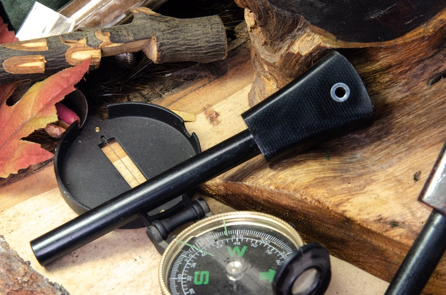 Bark River Firesteel Black Canvas 