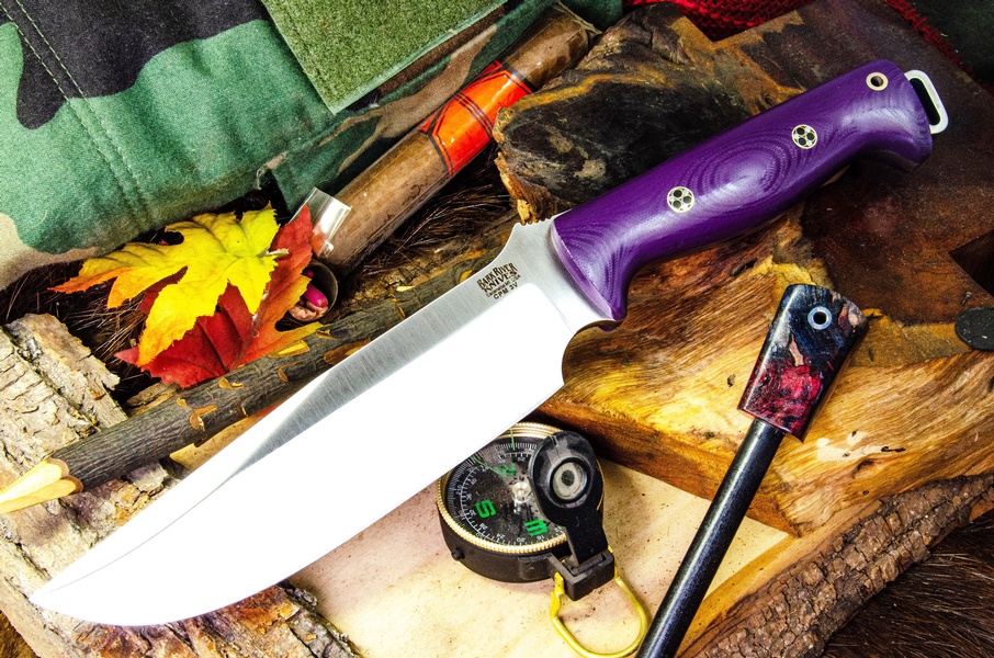 Barkriver Bravo Survivor 3V Purple G10 Mosaics