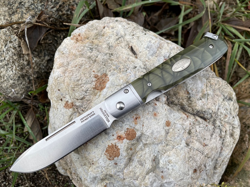 Fallkniven Gentlemans Pocket Knife TAC Woodland 