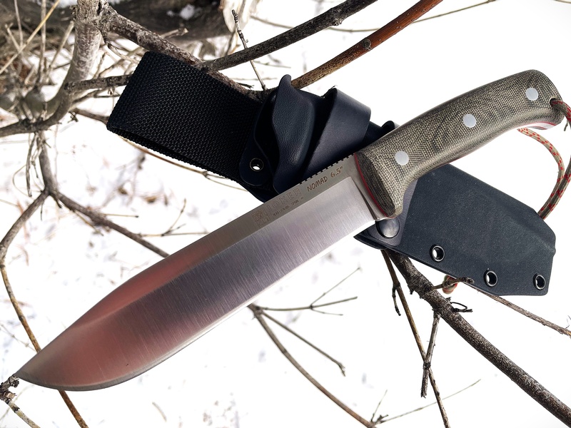 Joker Nomad 6.5 Green Canvas Kydex Sheath 