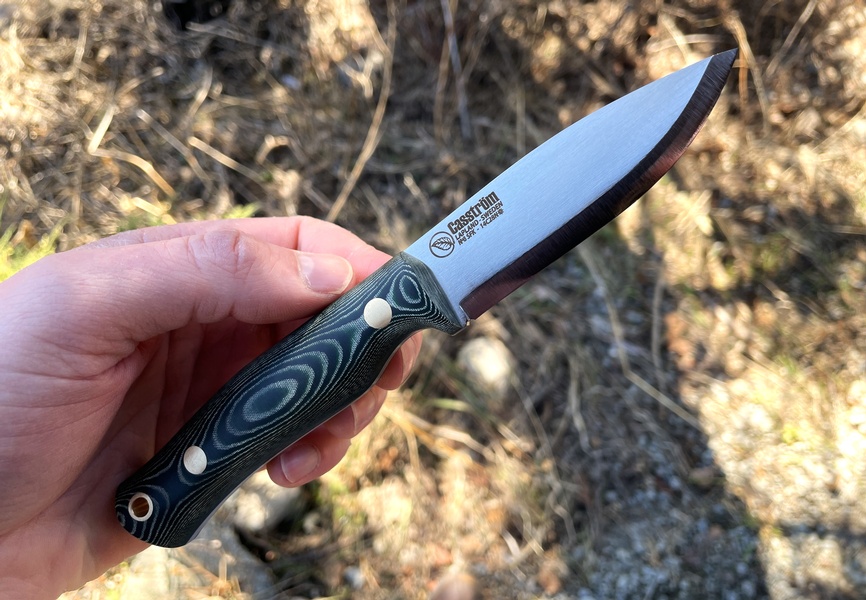 Casstrom SFK N0.8 Green Canvas with Firesteel 