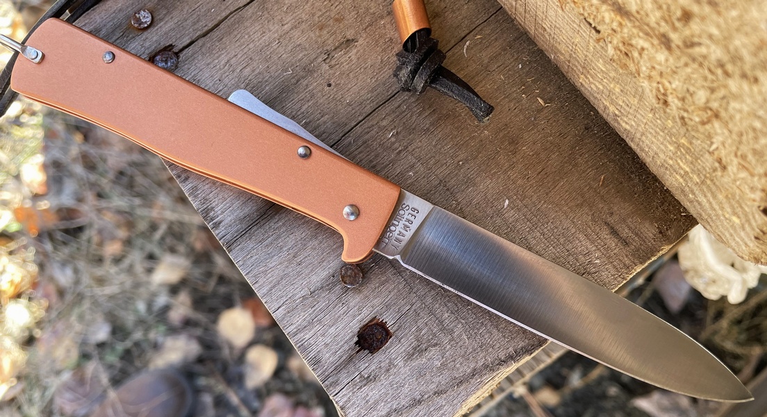 Otter Mercator Copper Large Folder Stainless 