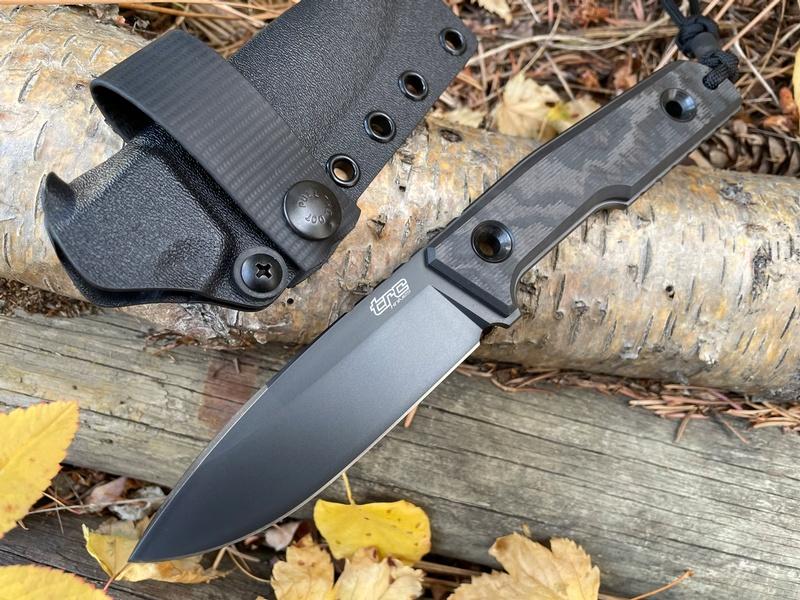 TRC Urban Tactical Camo Carbon Fibre ELMAX DLC Coated Blade #176