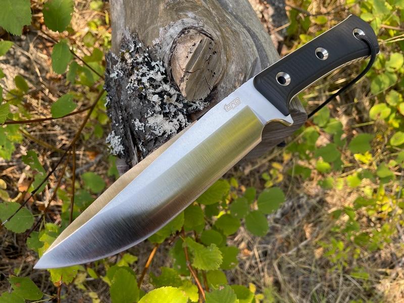 TRC APOCALYPSE CONVEX GRIND ELMAX Satin Black G-10 #133 photo