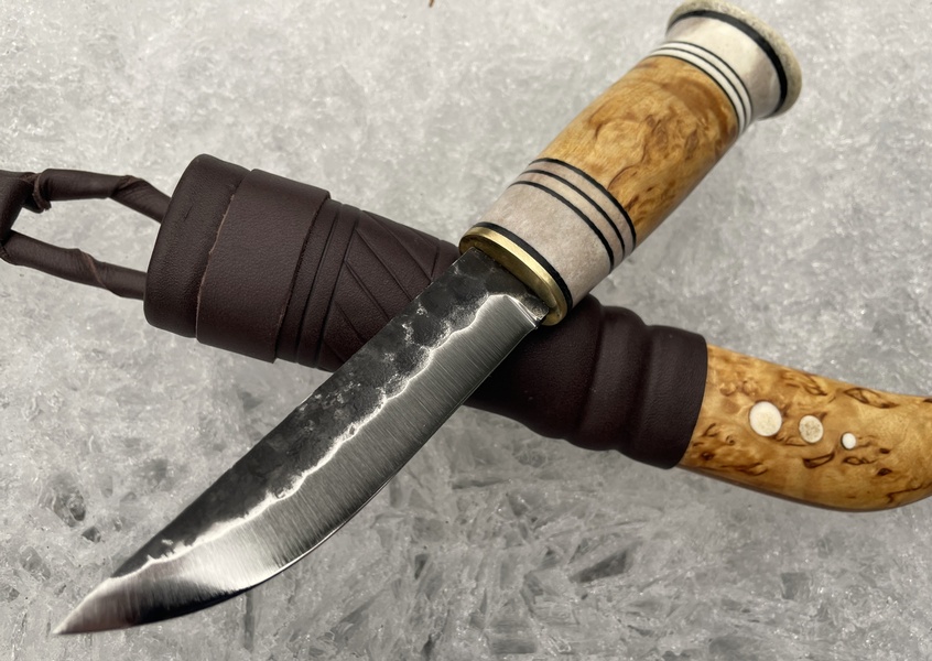 Erapuu Puukko Curly Birch 95