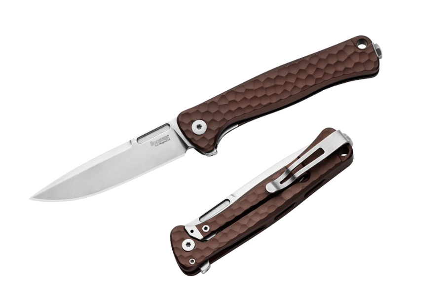 Lionsteel Emmet Aluminium Earth Brown Magnacut pre order 