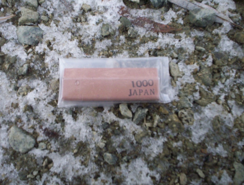 Crook/Spoon Knife stone