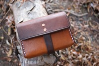 Canadian Bushcraft Leather Pouch N01 Photo
