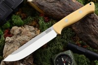 Barkriver Bravo 1.5 Rampless Antique Ivory micarta photo