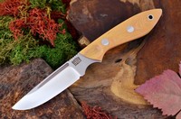 Barkriver knives Adventurer 2 Antique Ivory Micarta photo