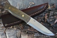 Brisa Trapper Special Edition D2 Green micarta photo