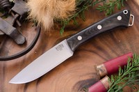 Barkriver Fox River A2 Black Canvas Micarta photo