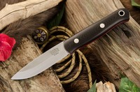 Barkriver Ultralite Bushcrafter Elmax Black G10 Red Liner photo