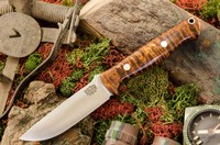 Barkriver Gunny 3V Dark Curly Maple Red Liner Ramped#2 photo