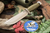 Barkriver Quartermaster 225Q 3V Green Micarta photo