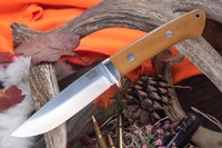 Barkriver Wilderness 5 CPM Cru-Wear Natural canvas Micarta photo