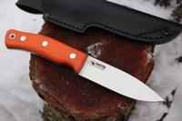 Casstrom Swedish Forest Knife No10 FG Orange G10 14C28N Photo