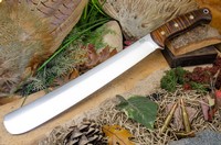 Barkriver Golok2 A2 Dark Curly maple Red Liners#2 mosaics photo