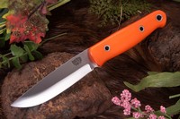 Barkriver Bushcrafter 2 CPM 3V Blaze Orange G10 Hollow Pins photo