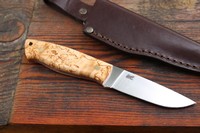 Brisa Trapper Curly Birch Flat Grind N690 photo