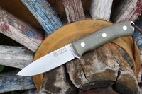 Joker Bushcrafter Green Canvas with Firesteel Photo