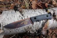 TRC South Pole Knife Apoc Elmax Black Micarta #2383 photo