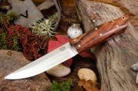 Barkriver Puukko 3V Desert Ironwood and Red liners #1 photo