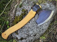 S. Djarv Viking Axe 1.75lb with Leather Edge Cover Photo