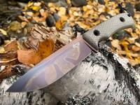TRC South Pole Elmax Apoc Green Micarta #3600 photo