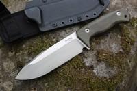 lionsteel T6 3V Green Canvas Canvas Micarta photo