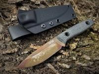 TRC Knives Classic Freedom APOC Finish Black Canvas #687 photo