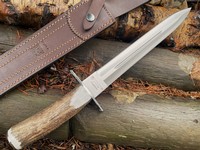 Joker Guepardo Stag Antler Steel Pommel Photo