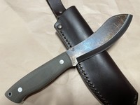 Brisa Nessmuk 125 Green Micarta photo