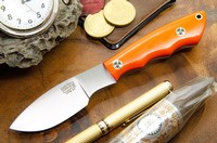 Barkriver Mini Canadian CPM3V Blaze Orange G10 Black Liner mosaics Photo