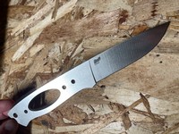 Brisa Trapper Blade Blank ELMAX Flat photo
