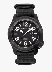 Momentum Steelix Black-Ion 44mm (Black Nato Strap) photo