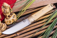 Barkriver kitsune CPM154 Antique Ivory Micarta Photo