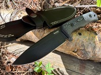 Lionsteel T5 Black Micarta Black Blade photo